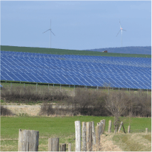 Sauberer Strom für Wolfhagen: Der Solarpark der Stadtwerke erzeugt rund 10 Millionen Kilowattstunden im Jahr.