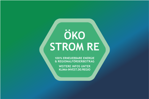 Ökostrom RE: Zertifiziert sauber & gut für die Region Strom von den Stadtwerken Wolfhagen ist immer grün!