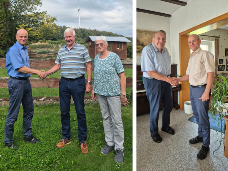 Verabschiedung nach mehreren Jahrzehnten engagierter Tätigkeit schieden Norbert und Karin Ithner und Gerhard Wöllenstein aus den Aufsichtsräten der Stadtwerke Wolfhagen GmbH und der Regionalwerke Wolfhager Land GmbH aus. 